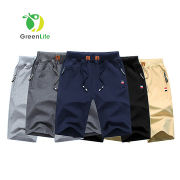 Wholesale Sports Short Trousers Breathable 100% Cotton Jogger Men Track Pants King Size Summer Pants